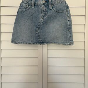 Old Navy Blue Denim Mini Skirt